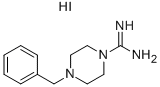 4-BENZYLPIPERAZINE-1-CARBOXIMIDAMIDE HYDROIODIDE Struktur