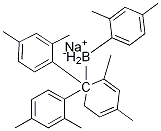 Borate(1-), tetrakis(2,4-diMethylphenyl)-, sodiuM(1:1) Struktur