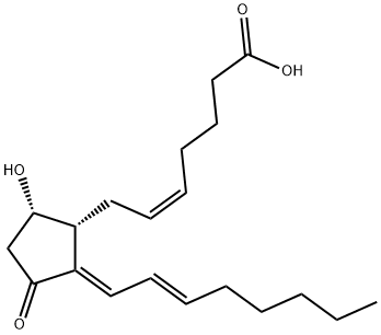 15-DEOXY-DELTA12,14-PROSTAGLANDIN D2 Struktur