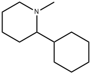 2-cyclohexyl-1-methylpiperidine  Struktur