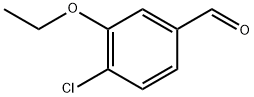 4-Chloro-3-ethoxybenzaldehyde Struktur