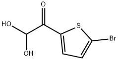 5-BROMO-2-THIOPHENEGLYOXAL HYDRATE Struktur