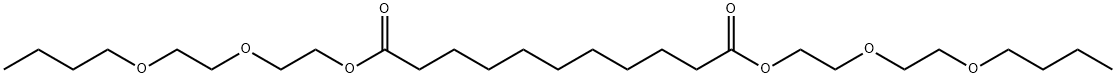 bis[2-(2-butoxyethoxy)ethyl] undecanedioate Struktur