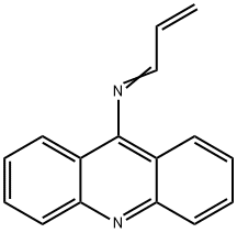 9-Acridinamine, N-2-propenylidene- Struktur