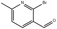 2-Bromo-6-methylpyridine-3-carboxaldehyde Struktur