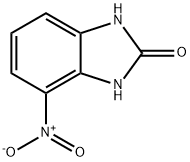 2H-Benzimidazol-2-one,1,3-dihydro-4-nitro-(9CI) Struktur