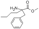 methyl 2-amino-2-benzylhexanoate Struktur