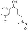 4-(METHYLNITROSAMINO)-1-(3-PYRIDYL-N-OXIDE)-1-BUTANOL Struktur