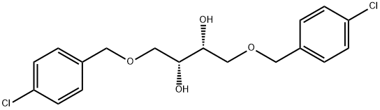 (+)-1,4-BIS-O-(4-CHLOROBENZYL)-D-THREITOL Struktur