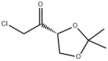 Ethanone, 2-chloro-1-(2,2-dimethyl-1,3-dioxolan-4-yl)-, (R)- (9CI) Struktur