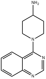 1-(4-QUINAZOLINYL)-4-PIPERIDINAMINE Struktur