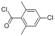 Benzoyl chloride, 4-chloro-2,6-dimethyl- (9CI) Struktur