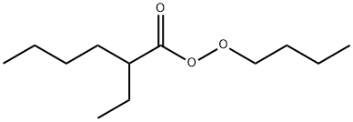 butyl 2-ethylperoxyhexanoate Struktur