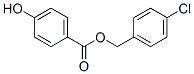 (4-chlorophenyl)methyl 4-hydroxybenzoate  Struktur