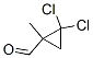 Cyclopropanecarboxaldehyde, 2,2-dichloro-1-methyl- (9CI) Struktur