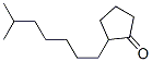 isooctylcyclopentan-1-one Struktur