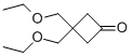 3,3-BIS(ETHOXYMETHYL)CYCLOBUTANONE Struktur