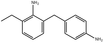 2-[(4-aminophenyl)methyl]-6-ethylaniline Struktur