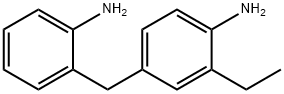 4-[(2-aminophenyl)methyl]-2-ethylaniline Struktur