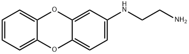 1,2-Ethanediamine,  N-dibenzo[b,e][1,4]dioxin-2-yl-  (9CI) Struktur