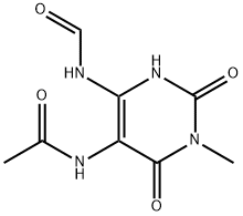 5-ACETYLAMINO-6-FORMYLAMINO-3-METHYLURACIL