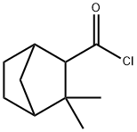 3,3-dimethylbicyclo[2.2.1]heptane-2-carbonyl chloride Struktur