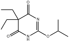 2-O-isopropyl barbitone Struktur