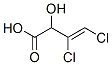 3-Butenoic  acid,  3,4-dichloro-2-hydroxy- Struktur