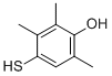 4-MERCAPTO-2,3,6-TRIMETHYLPHENOL Struktur