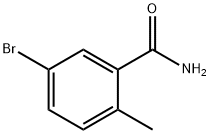 5-ブロモ-2-メチルベンズアミド 化學(xué)構(gòu)造式