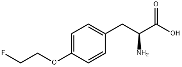 L-Tyrosine, O-(2-fluoroethyl)-, trifluoroacetate Struktur