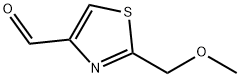 4-Thiazolecarboxaldehyde,  2-(methoxymethyl)- Struktur