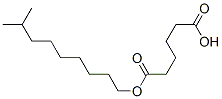 Hexanedioic acid, isodecyl ester Struktur