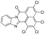 pentachloro-7H-benzimidazo[2,1-a]benz[de]isoquinolin-7-one Struktur