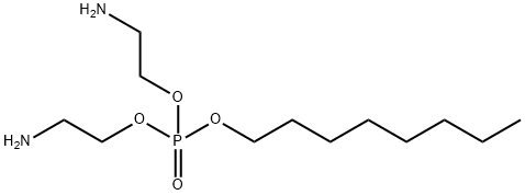 bis(2-aminoethyl) octyl phosphate Struktur