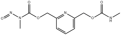 N-nitrosopyridinol carbamate Struktur