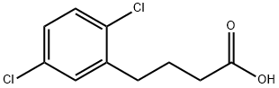 4-(2,5-dichlorophenyl)butanoic acid Struktur