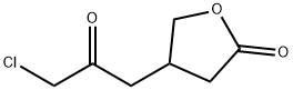 Caproic  acid,  -chloro--bta--(hydroxymethyl)--delta--oxo-,  -gamma--lactone  (4CI) Struktur