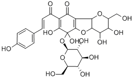 safflor yellow (A) Struktur