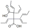 (pentapropenyl)-Butanedioic acid Struktur