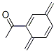 Ethanone, 1-[3,6-bis(methylene)-1,4-cyclohexadien-1-yl]- (9CI) Struktur