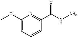 6-METHOXY-PYRIDINE-2-CARBOXYLIC ACID HYDRAZIDE Struktur