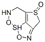 1,7-(dioxa)-2,6-diaza-4,7a-dithia-3H,5H-benzo(cd)pentalene-4-oxide Struktur