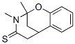 2,6-Methano-4H-1,3-benzoxazocine-4-thione,  2,3,5,6-tetrahydro-2,3-dimethyl- Struktur