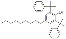 2,6-bis(1-methyl-1-phenylethyl)-4-nonylphenol Struktur