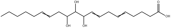 10,11,12-trihydroxyeicosatrienoic acid Struktur