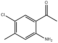 Ethanone,1-(2-amino-5-chloro-4-methylphenyl)- Struktur