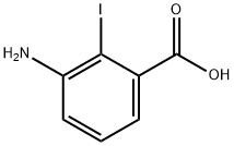 3-Amino-2-iodobenzoic acid Struktur