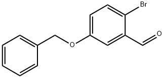 5-BENZYLOXY-2-BROMOBENZALDEHYDE Struktur