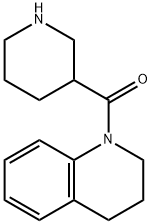 1-(piperidin-3-ylcarbonyl)-1,2,3,4-tetrahydroquinoline Struktur